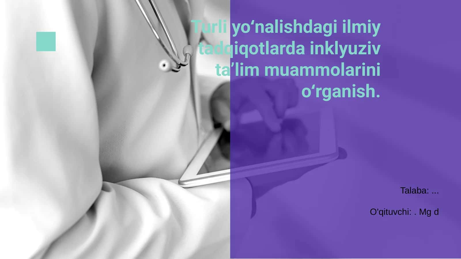 Turli yo‘nalishdagi ilmiy tadqiqotlar 1