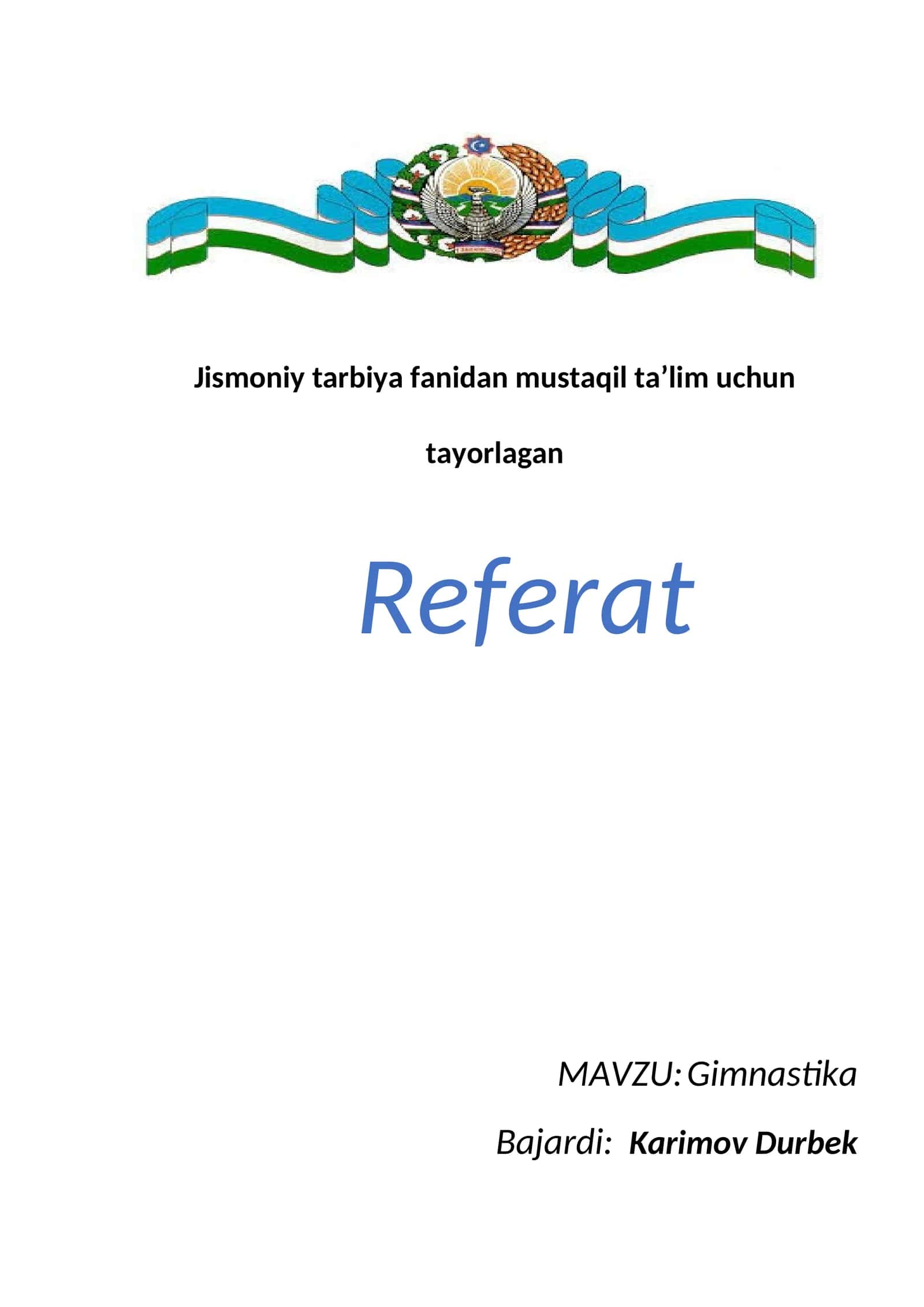 Gimnastika Referati 1