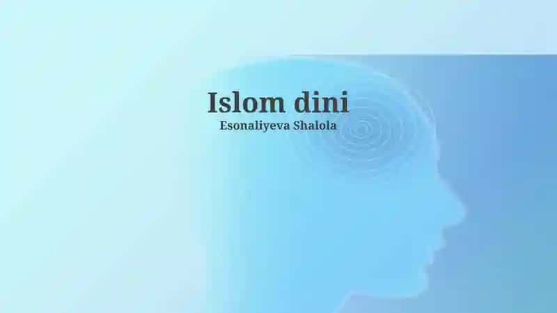 Islom dini