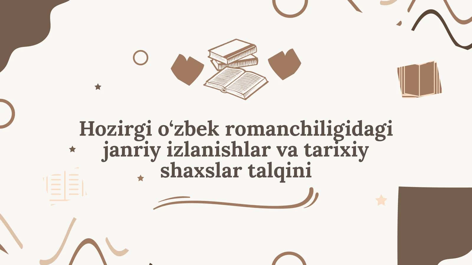 Mustaqillik davridagi tarixiy romanlar 1