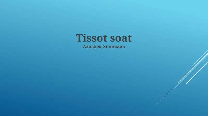 Tissot Soat 1