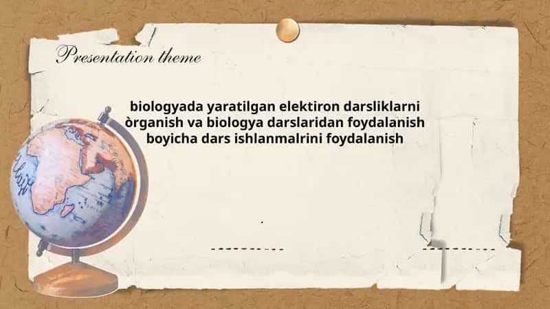 Elektron biologiya darsliklarining tuzilishi va moduli tahlili 1