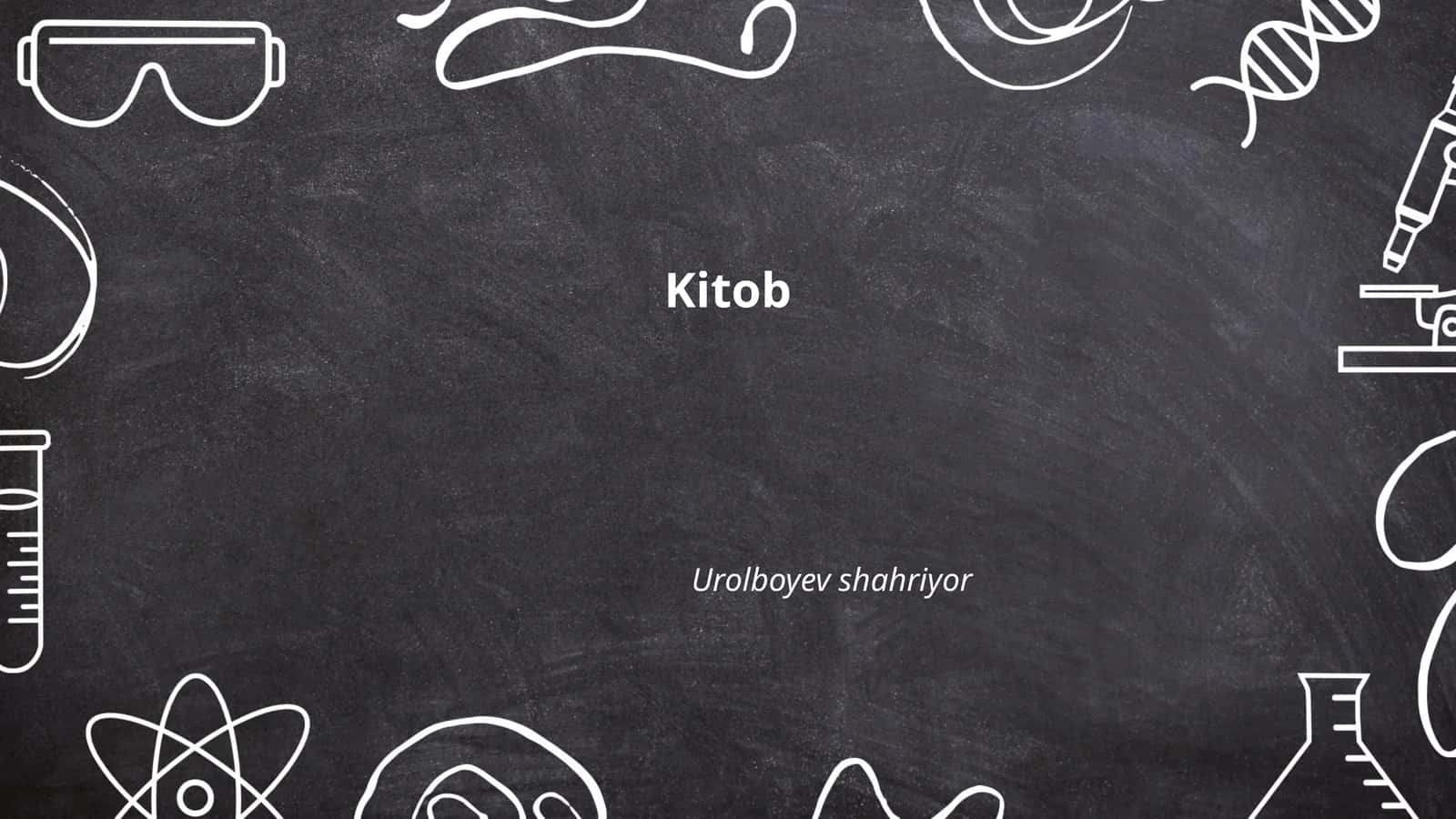 Kitob 1