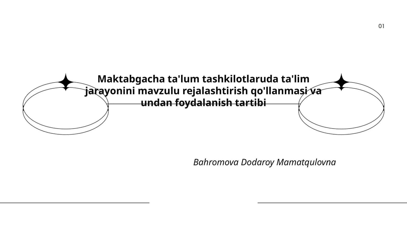 Maktabgacha ta'lum tashkilotlaruda ta'lim jarayonini mavzulu rejalashtirish qo'llanmasi va undan foydalanish tartibi 1