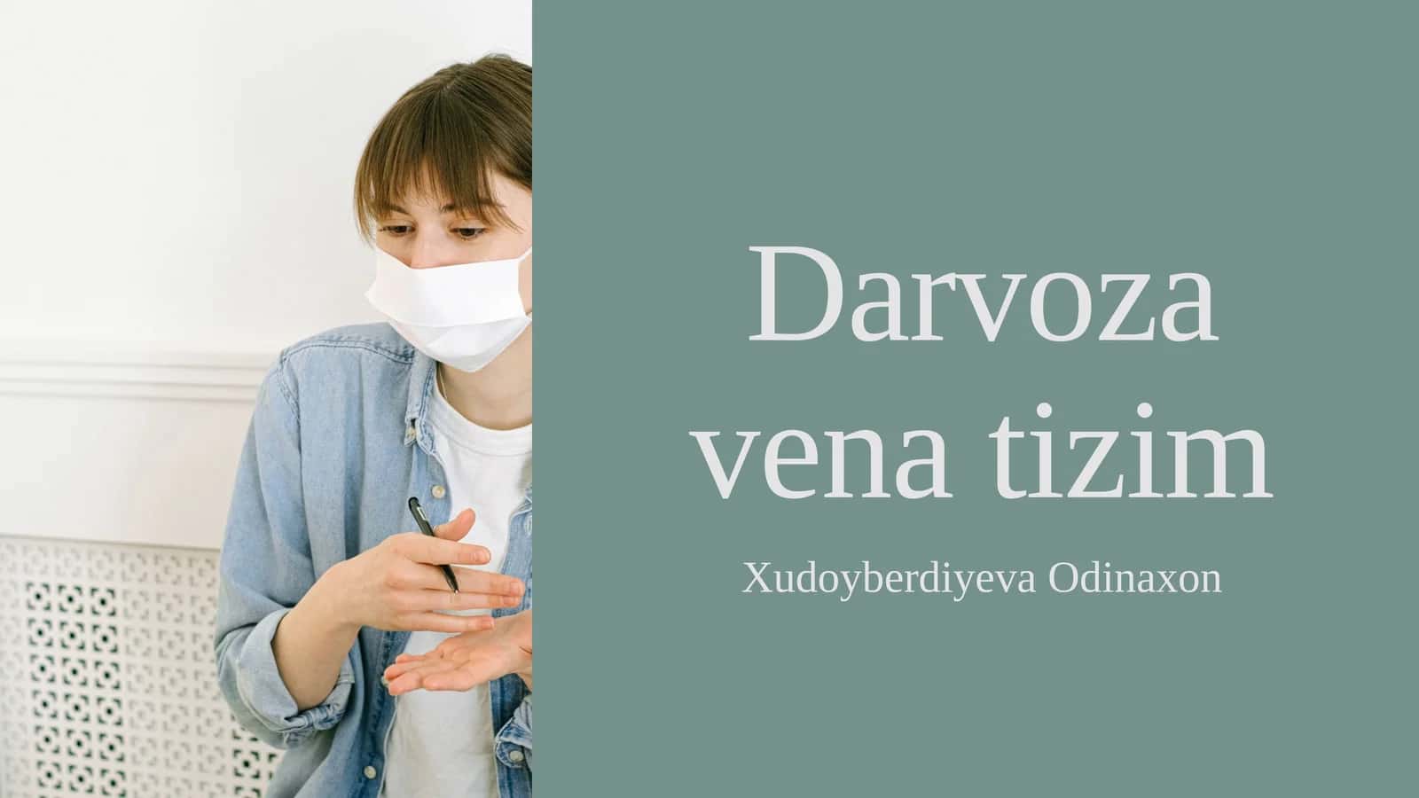 Darvoza vena tizim 1