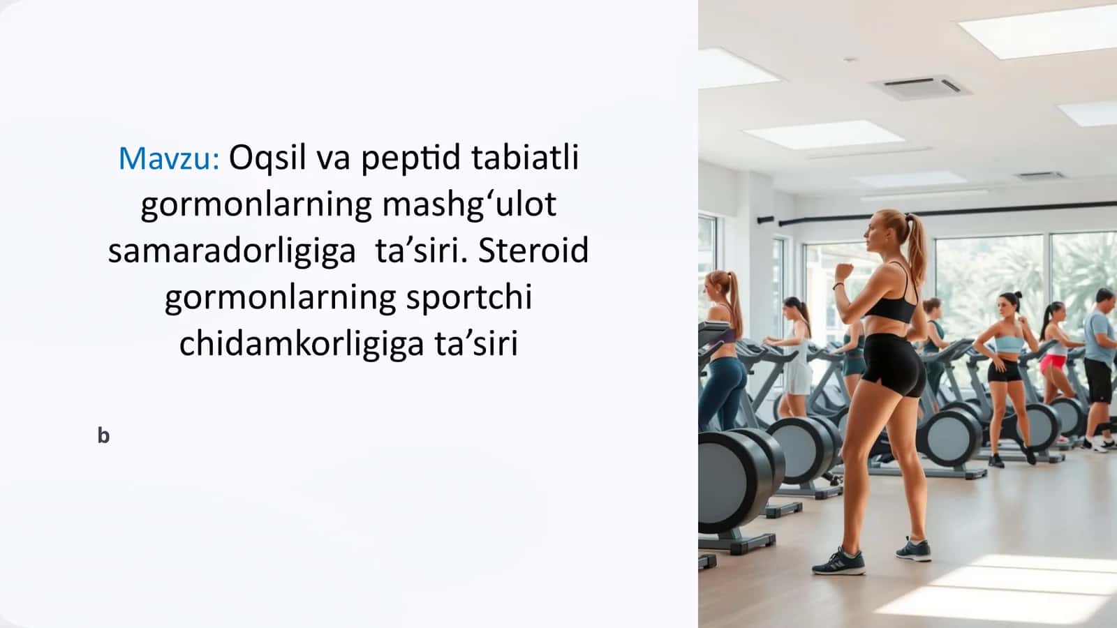 Oqsil va Peptid Gormonlarning Ta'siri 1