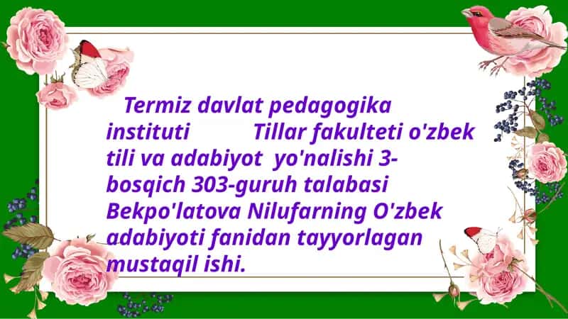 Vatansog'inchi 1