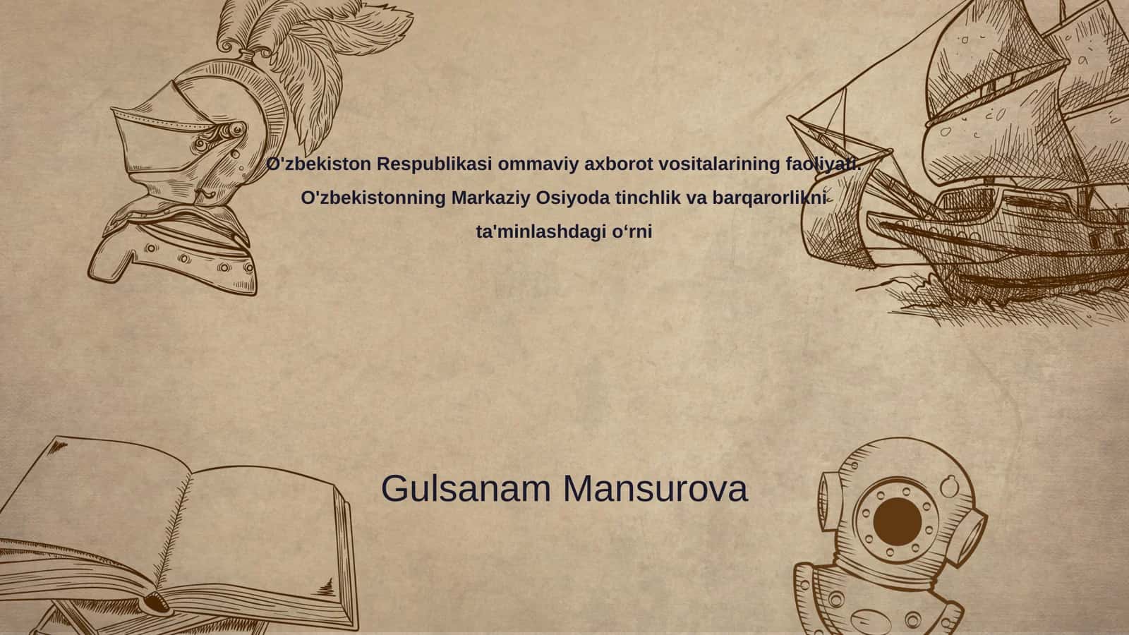 O'zbekiston Respublikasi ommaviy axborot vositalarining tarixi 1