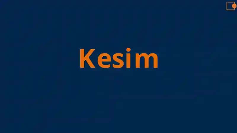 Kesim