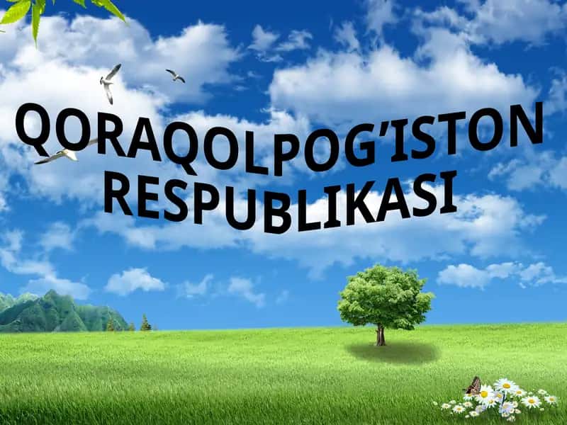 QORAQOLPOG’ISTON RESPUBLIKASI 1