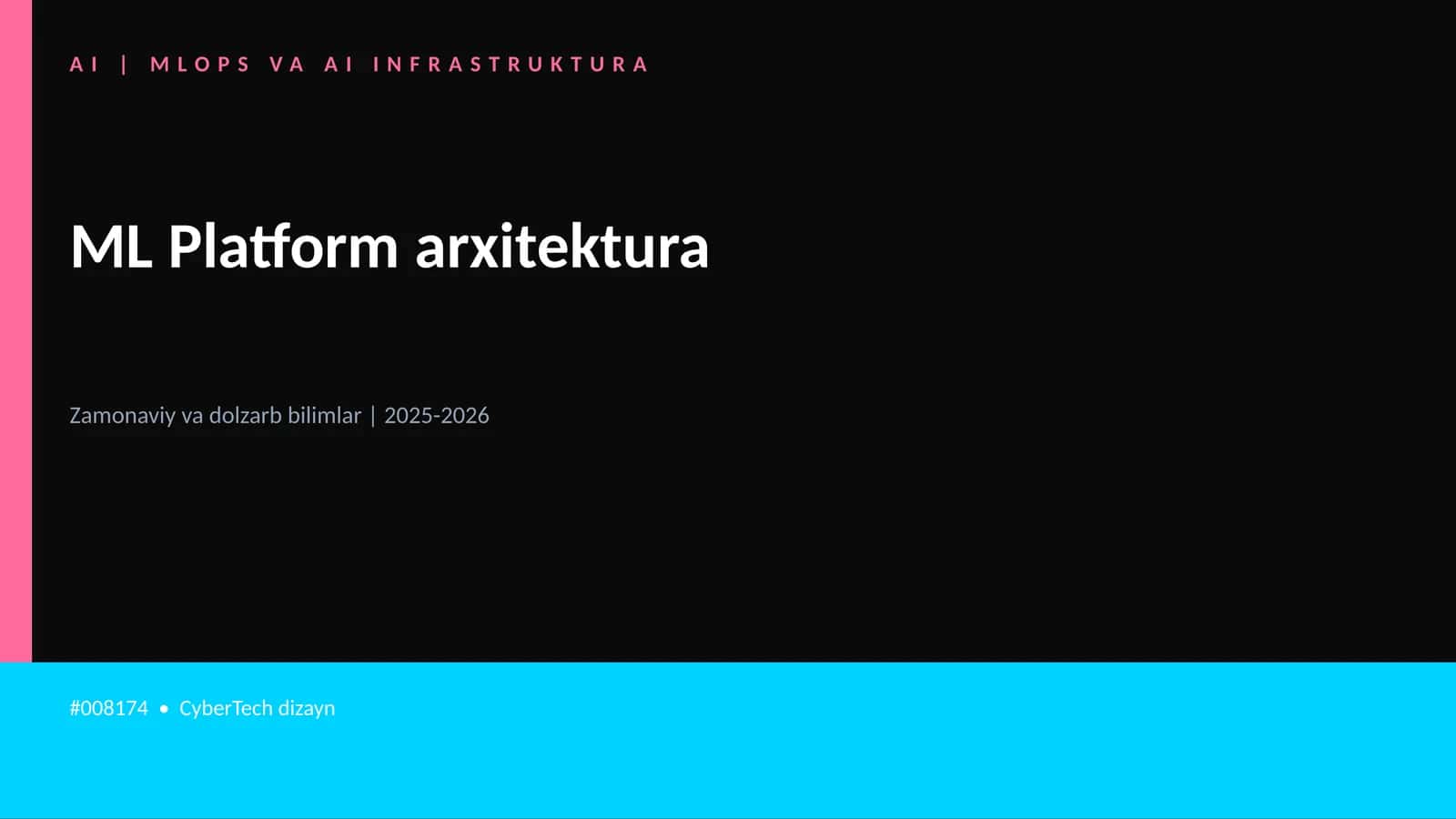 AI | MLOPS VA AI INFRASTRUKTURA 1