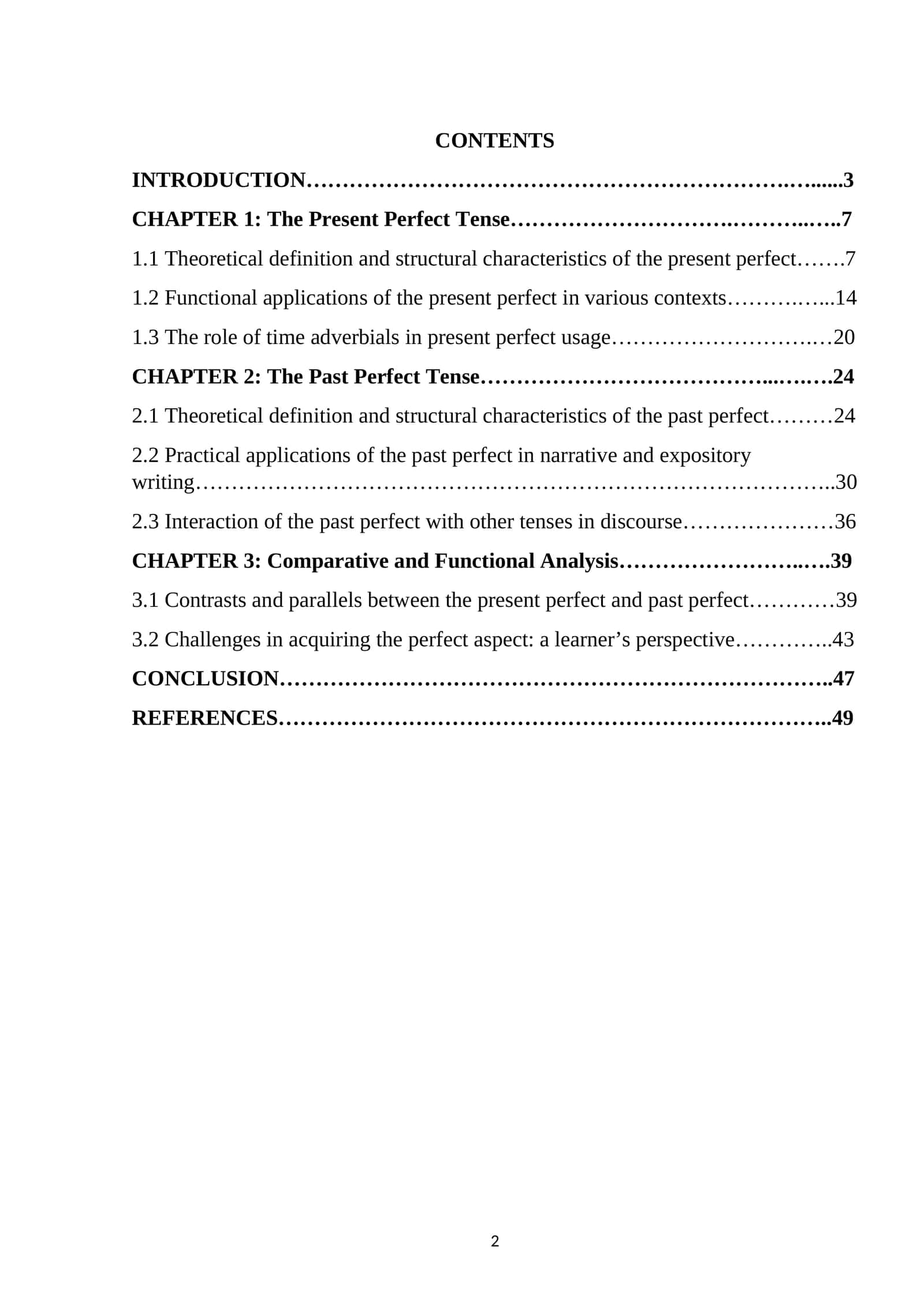 Comparative and Functional Analysis 1