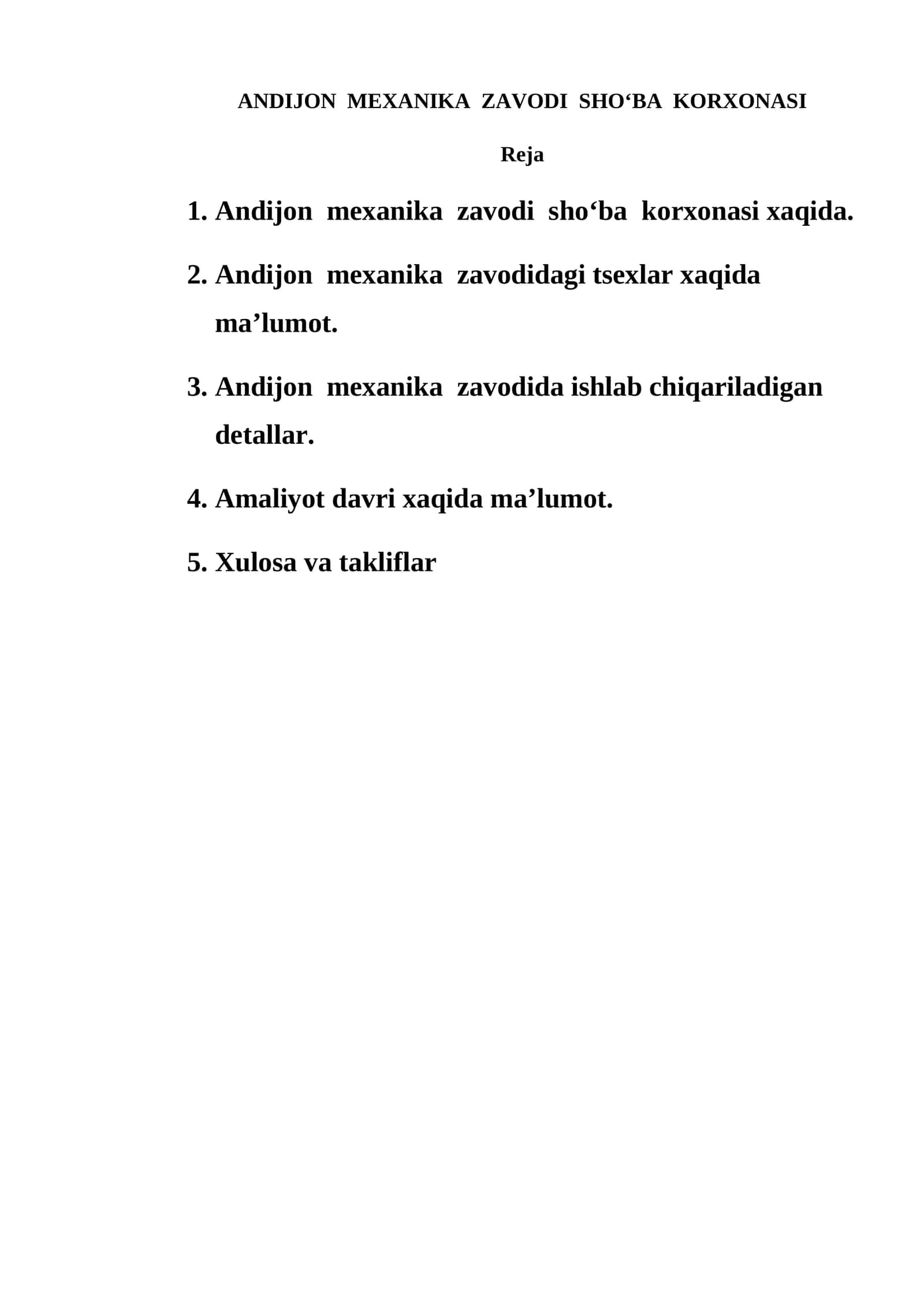 Andijon Mexanika zavodi 1