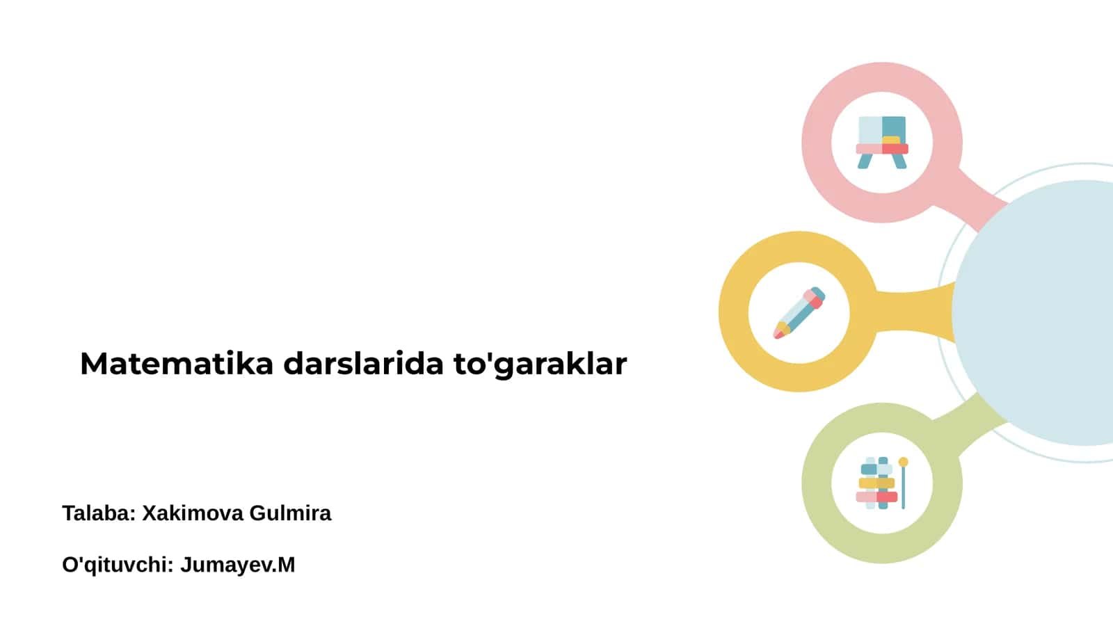 To'garaklar matematika darslarida 1