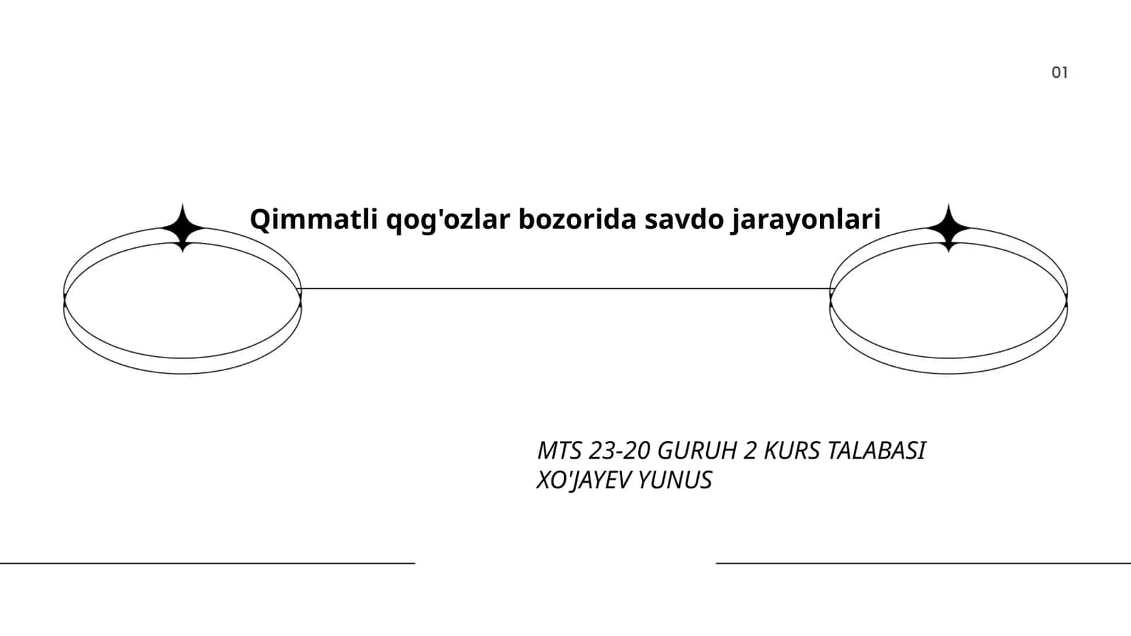 Qimmatli qog'ozlar bozorida savdo jarayonlari 1