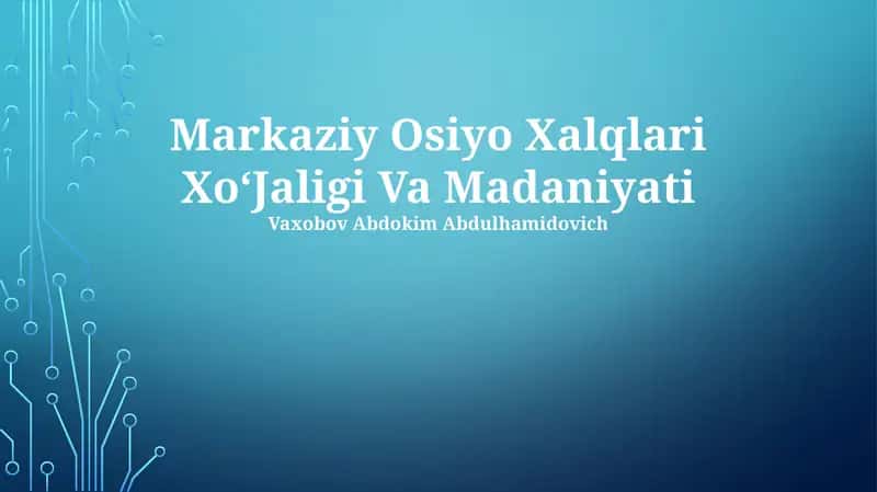 Iqtisodiyotni diversifikatsiya qilish 1