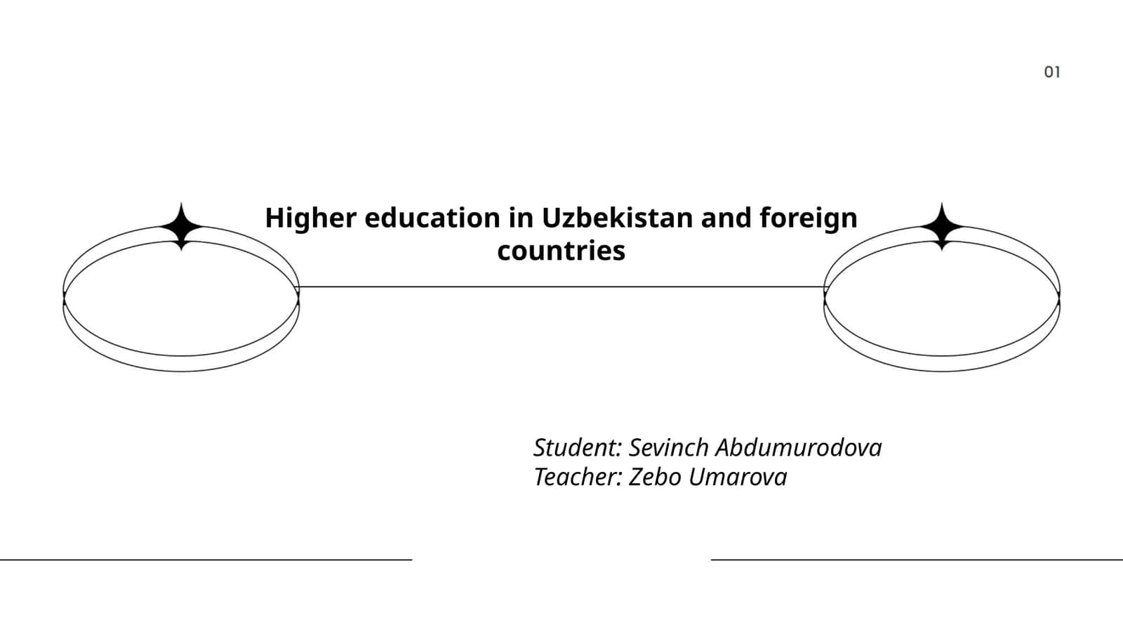 Higher education in Uzbekistan and foreign countries 1