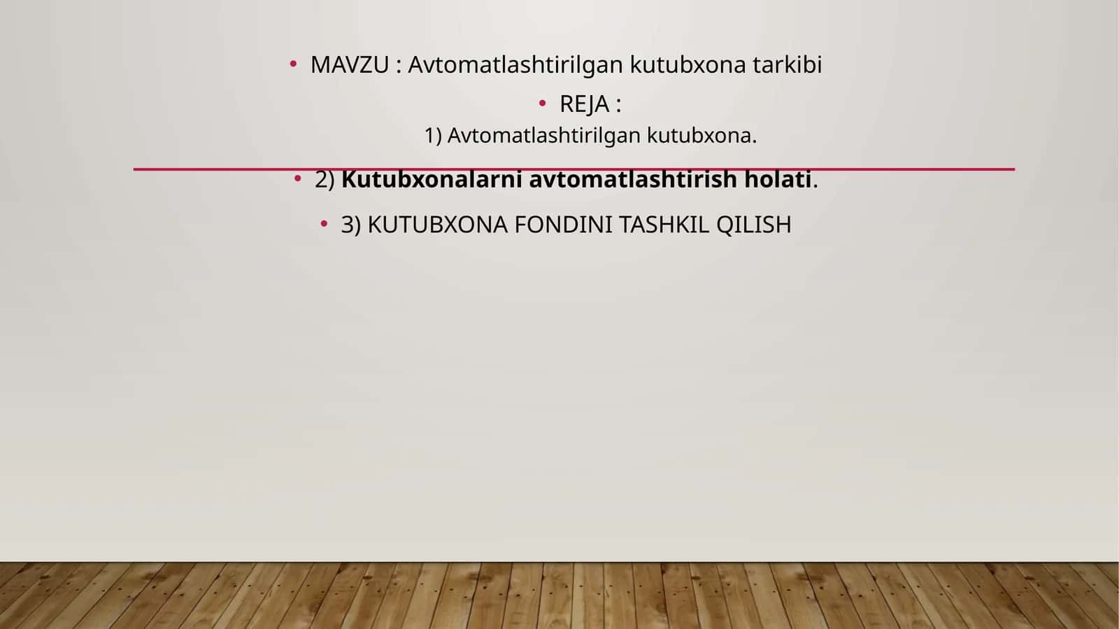 Avtomatlashtirilgankutubxona tarkibi 1