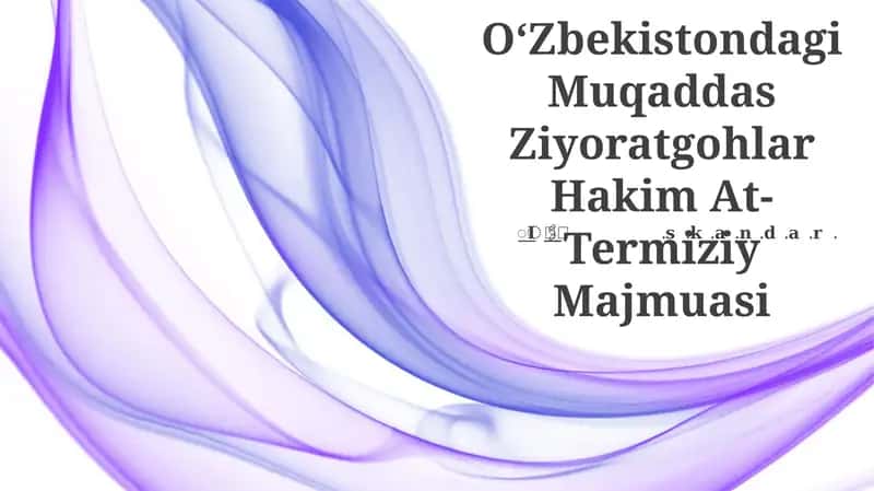 Hakim At-Termiziy Majmuasi 1