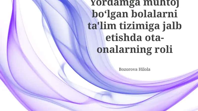 Muammoni aniqlash va unga yondashuvlar 1