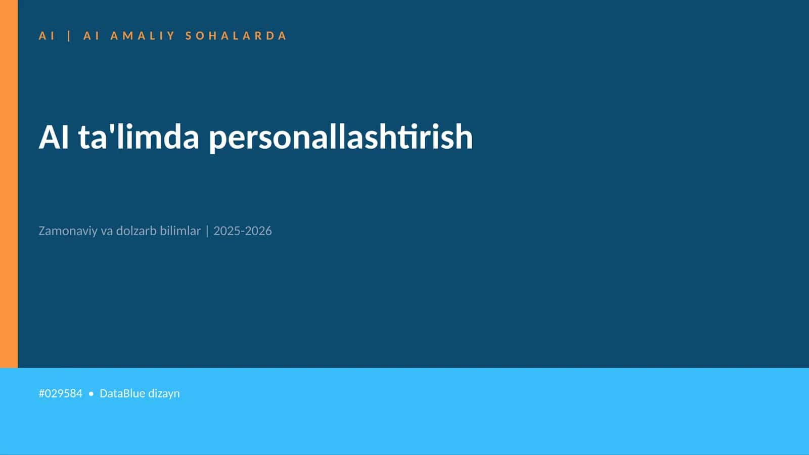 AI ta'limda personallashtirish 1