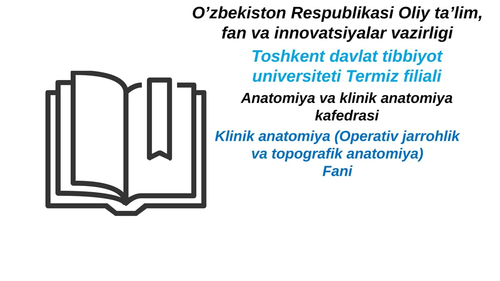 Semizlik xirurgiyasi. Bariatriya texnologiyalari 1