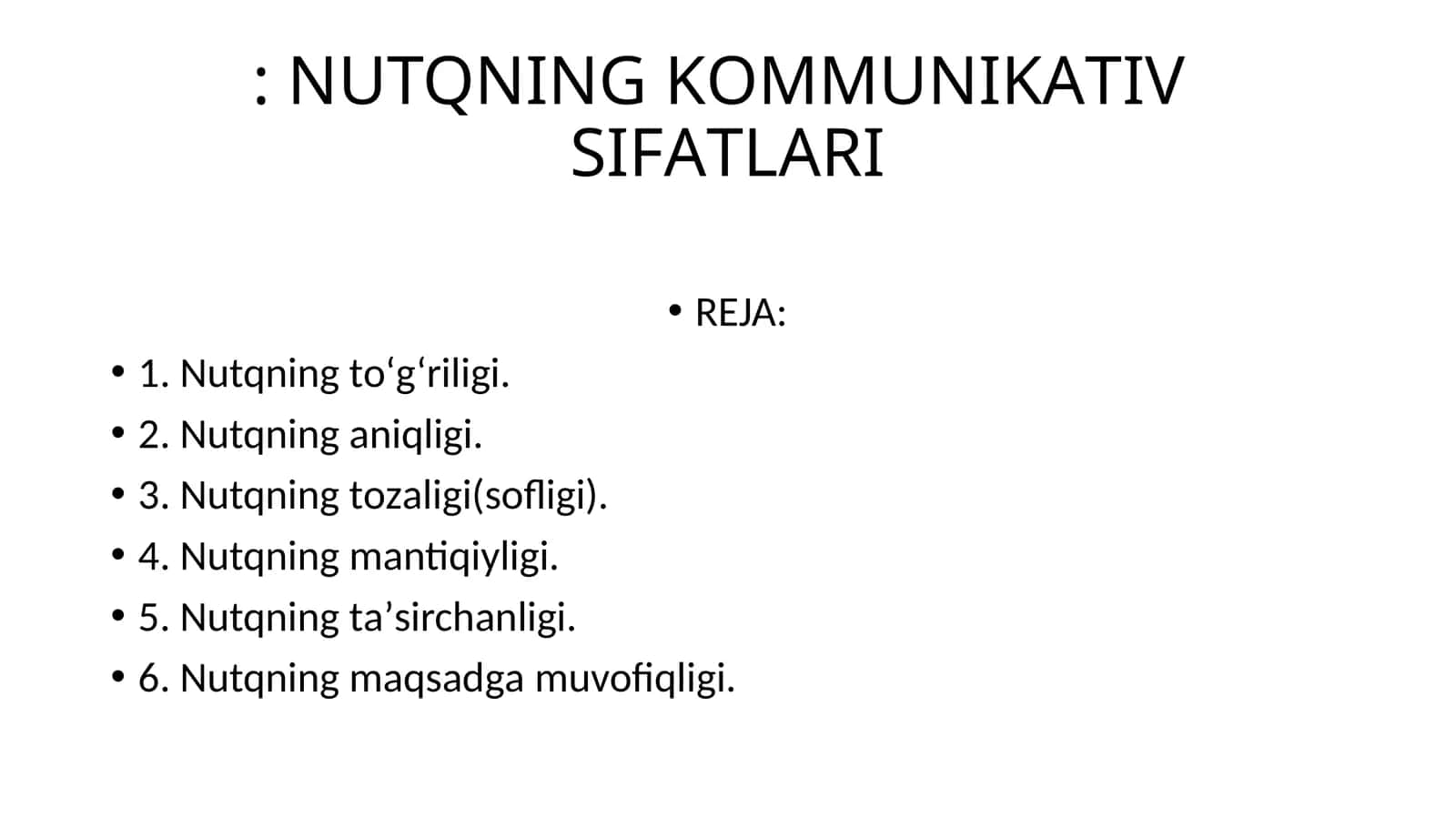 NUTQNING KОMMUNIKАTIV SIFАTLАRI 1