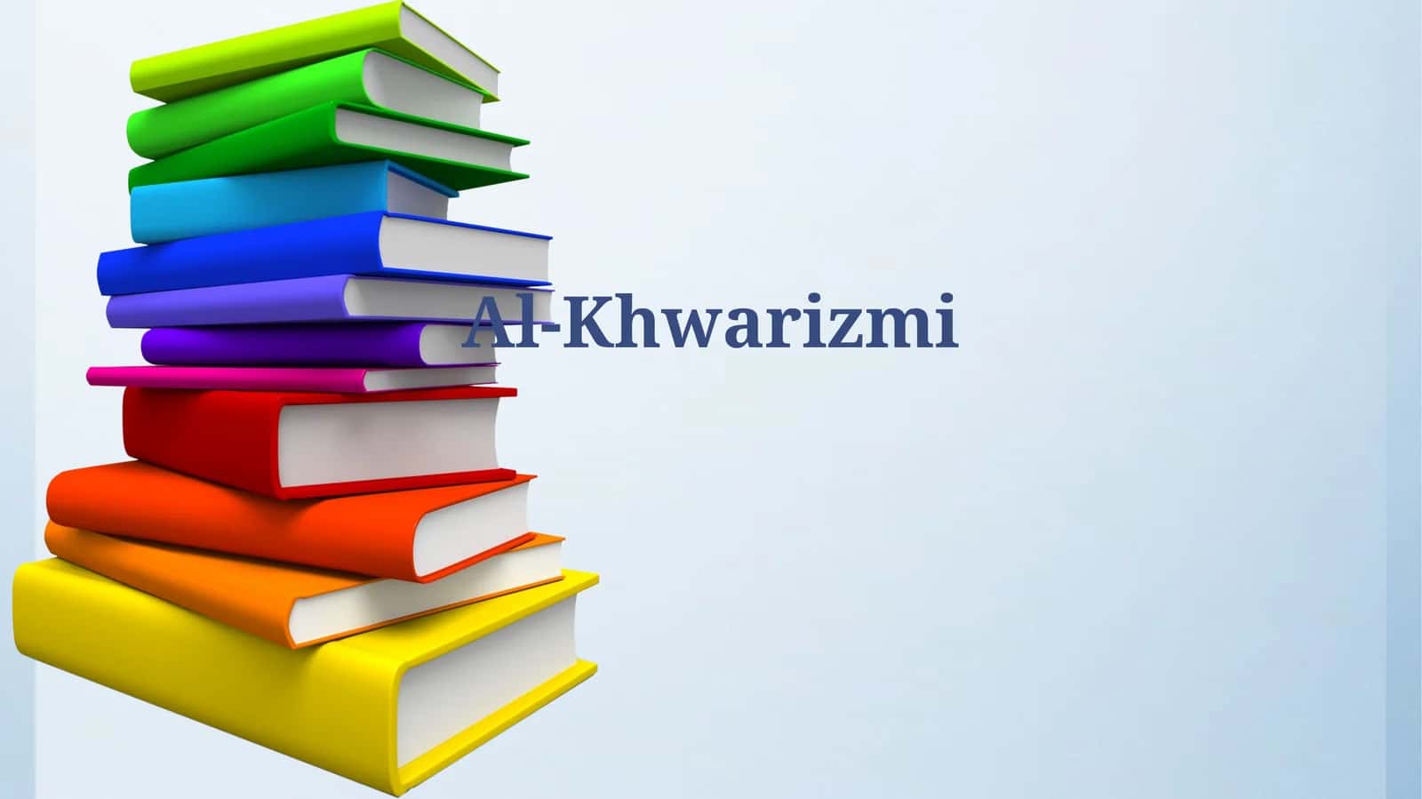 Al-Khwarizmi 1