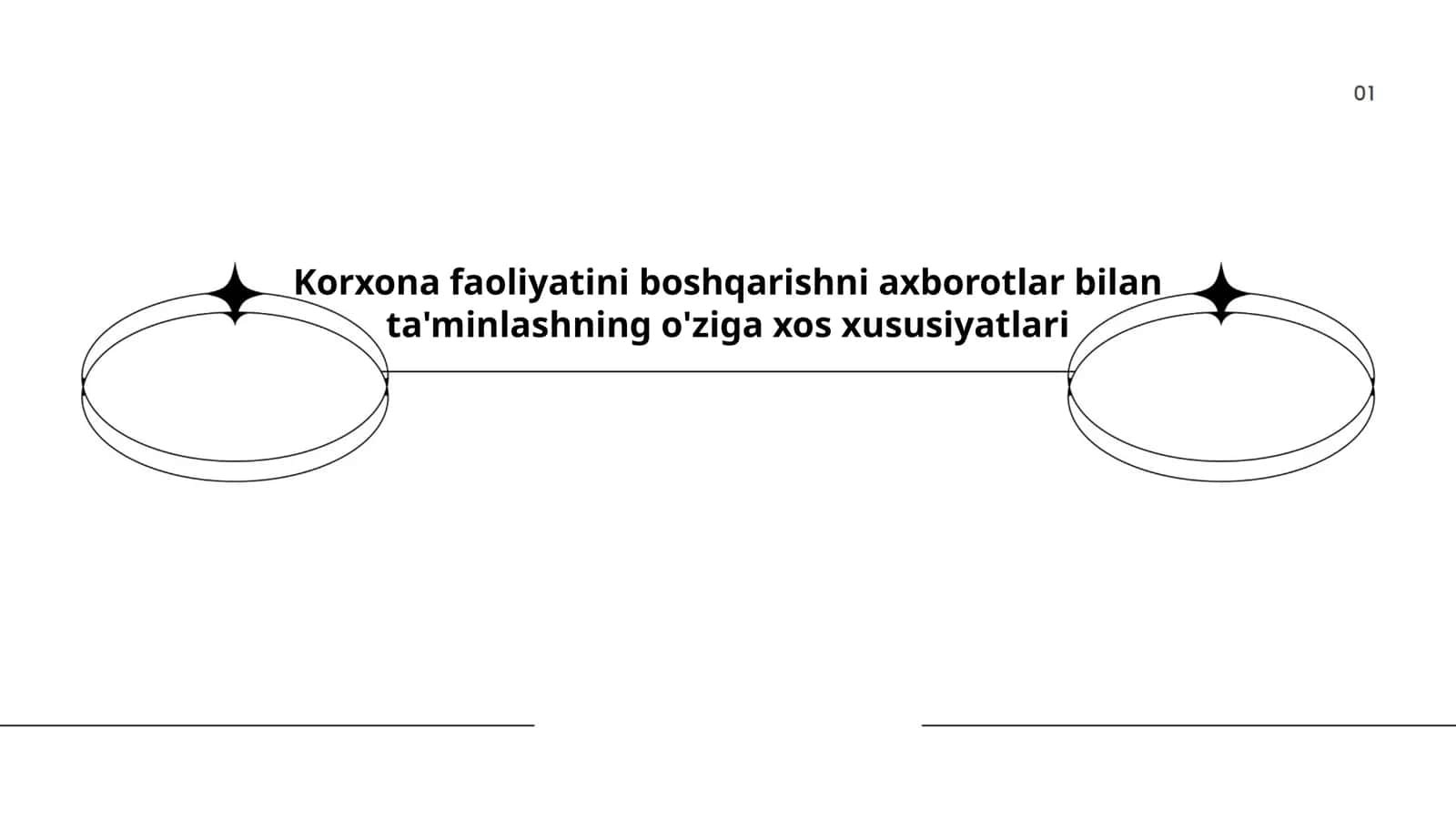 Korxona faoliyatini boshqarishni axborotlar bilan ta'minlashning o'ziga xos xususiyatlari 1