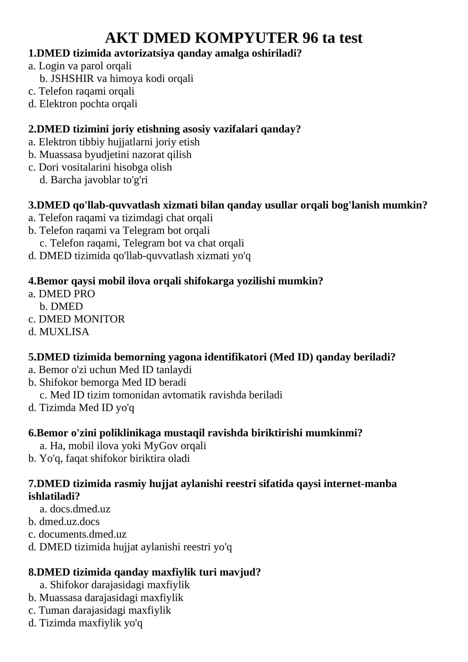 AKT DMED KOMPYUTER 96 ta test 1