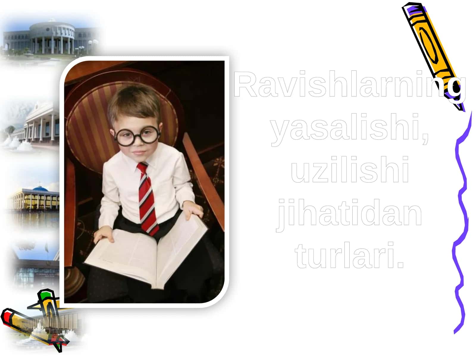 4-sinf Ona tili dars ishlanma. Ravishlarning yasalishi va tuzilishi jihatdan turlari 1