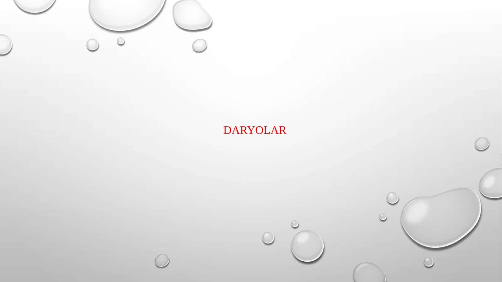 DARYOLAR 1