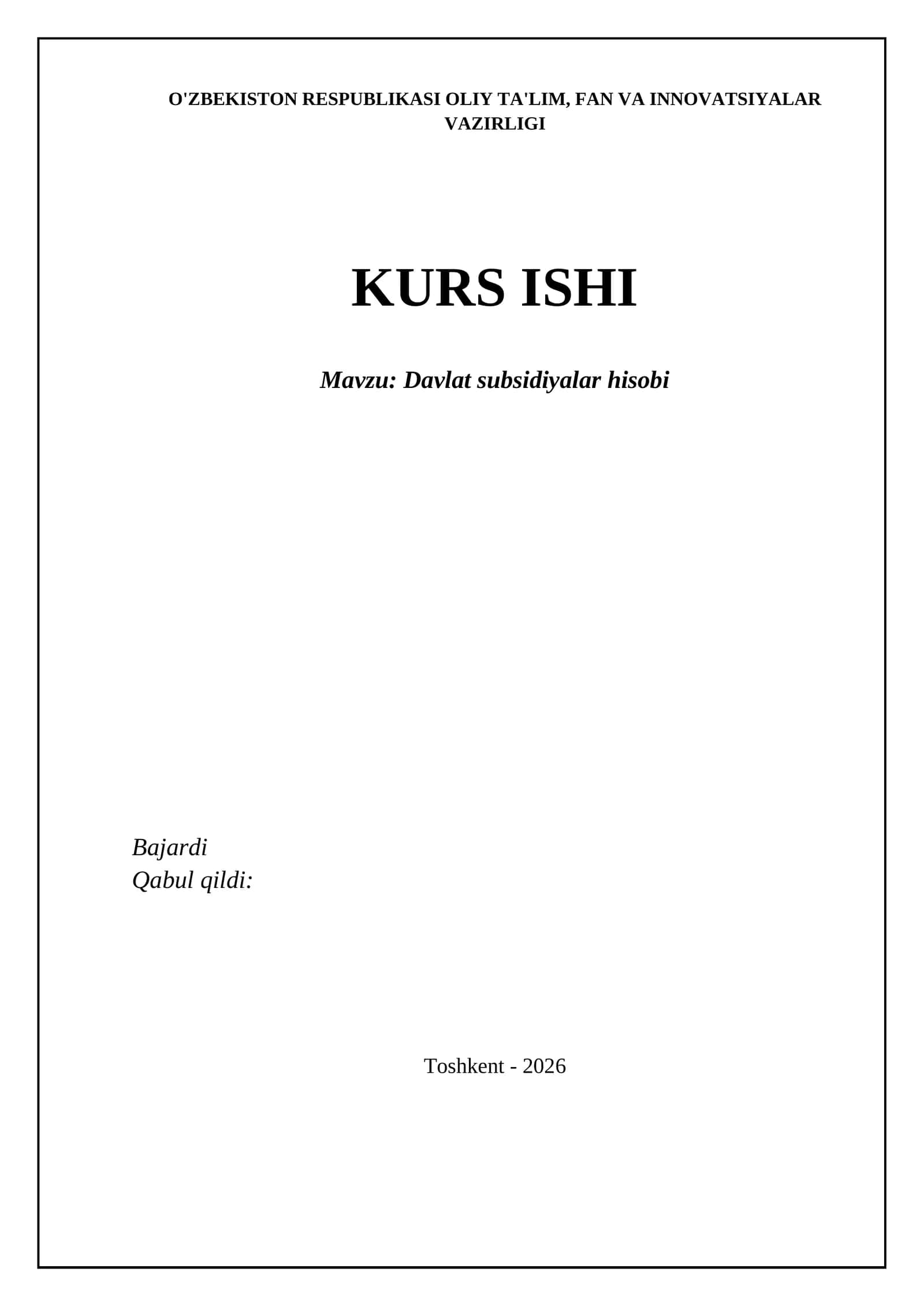 Davlat subsidiyalar hisobi 1