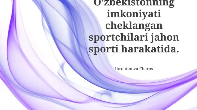 O'zbekistonlik Para-suzuvchilar 1