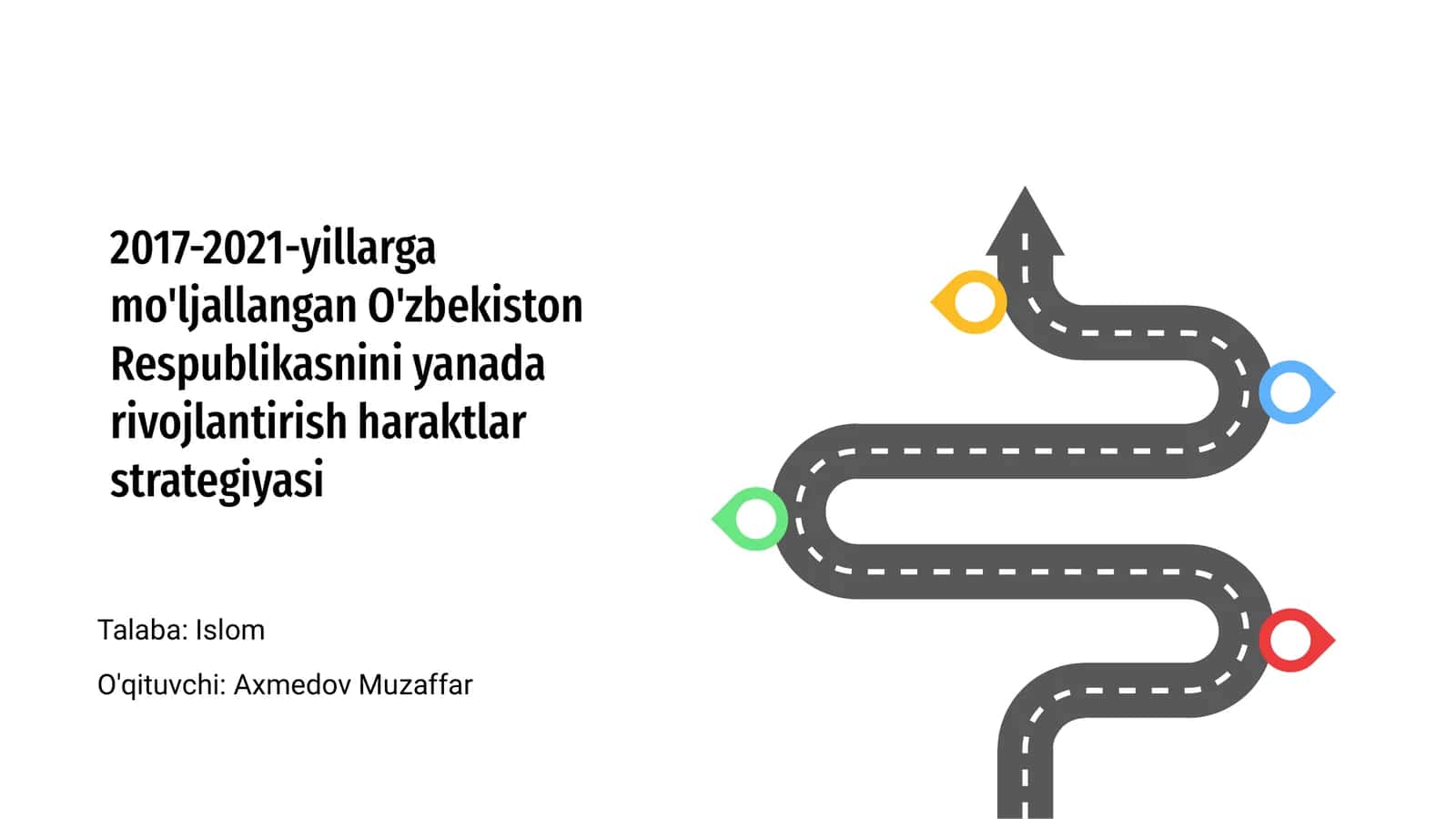 O'zbekiston Respublikasini 2017-2021-yilga mo'ljallangan rivojlanish strategiyasi 1