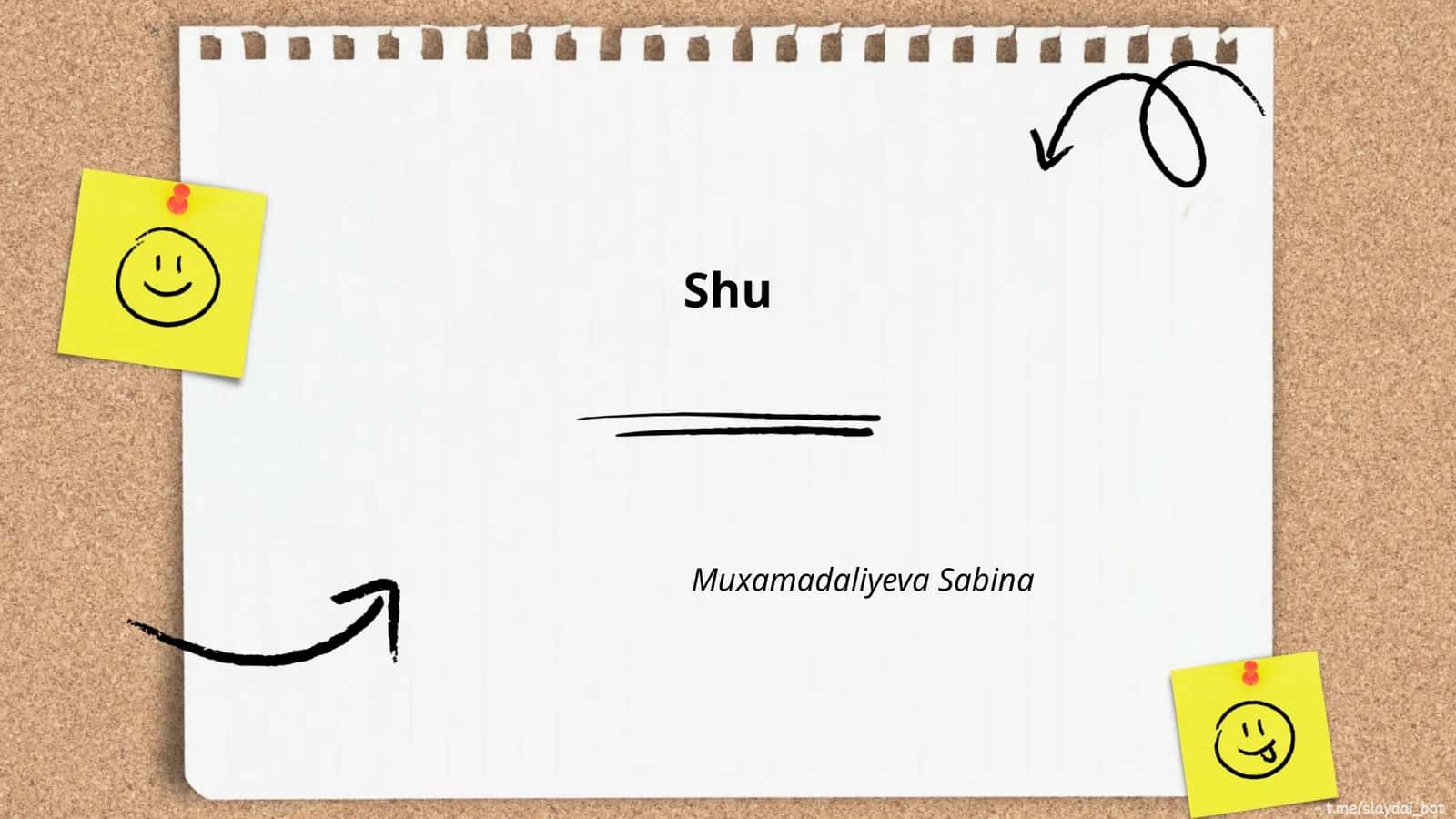 Shu tarixiy rivojlanishi 1