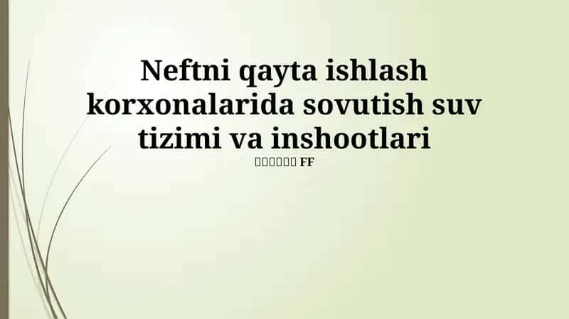 Sovutish minoralari 1