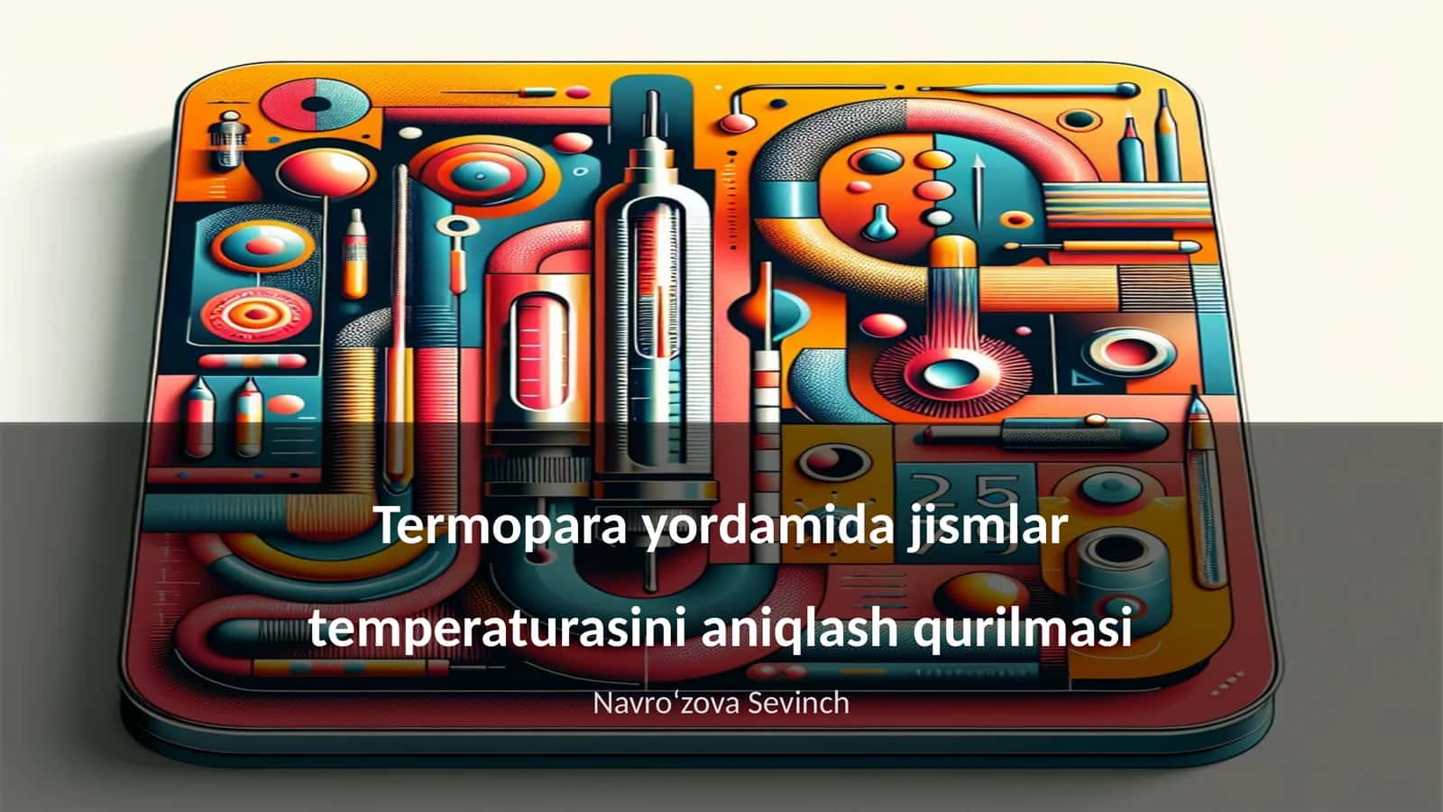 Termopara yordamida jismlar temperaturasini aniqlash qurilmasi 1
