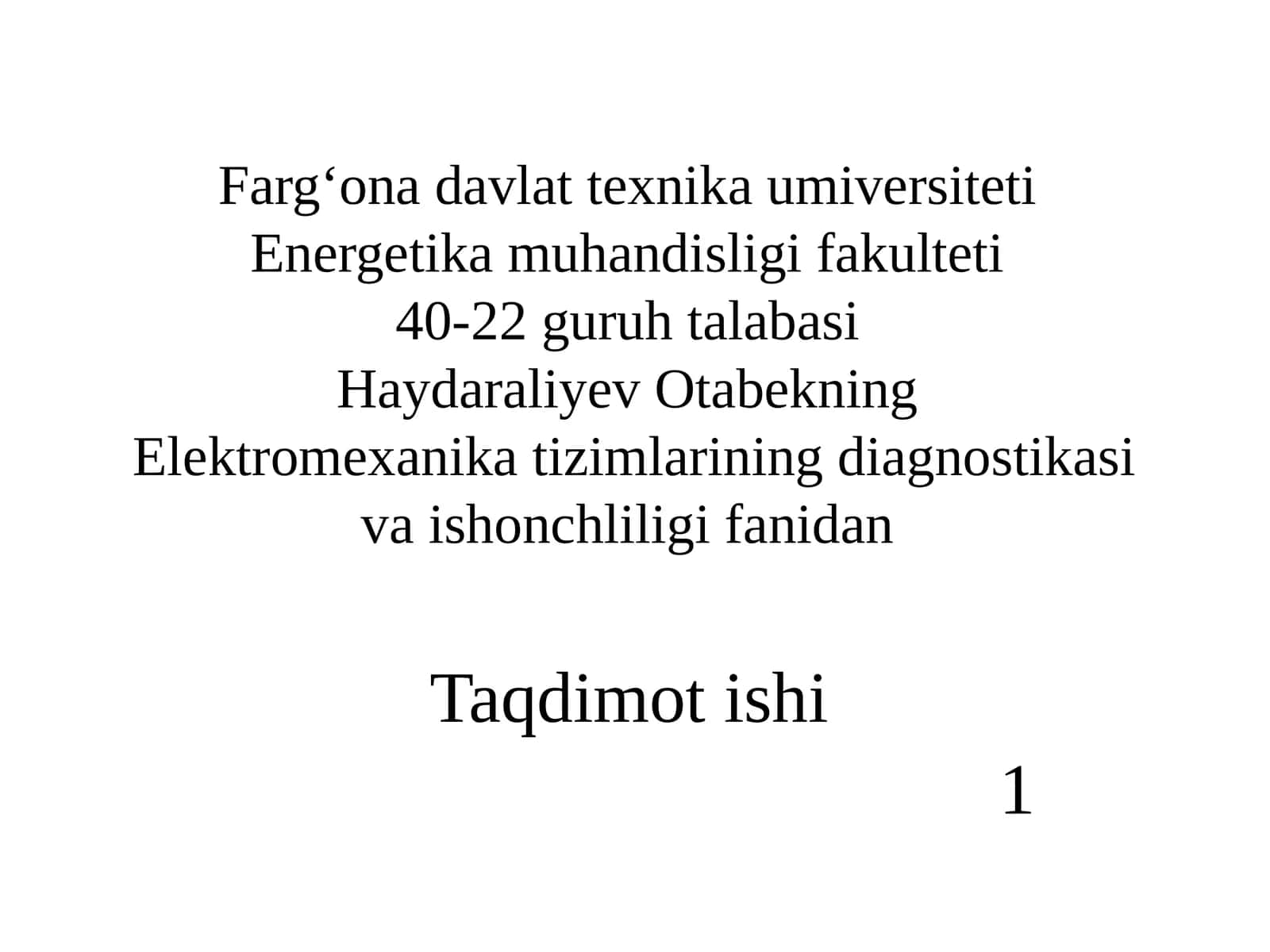 Passiv va aktiv diagnostika usullarining qiyosiy tahlili 1