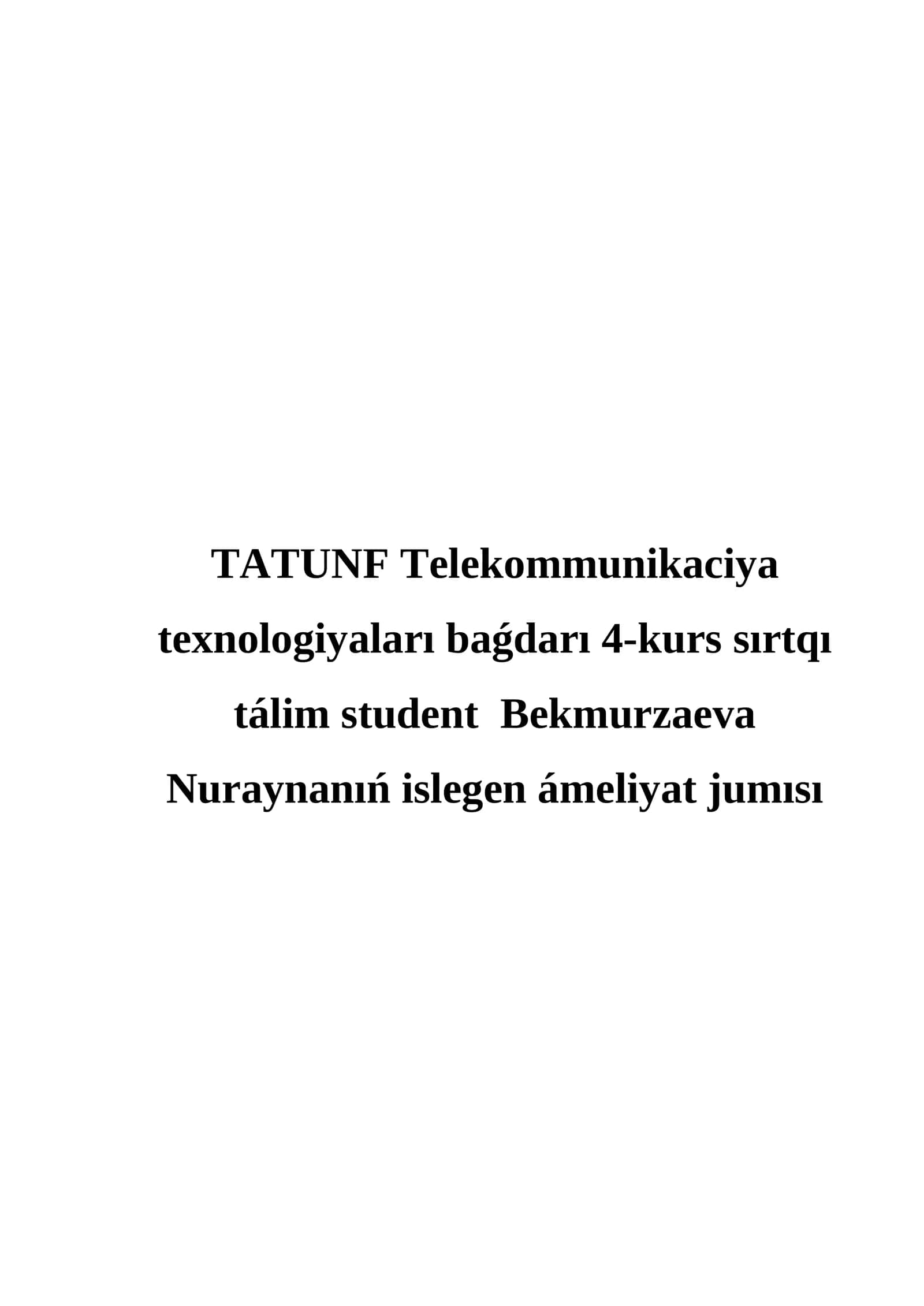 Excel programması haqqında túsinik 1