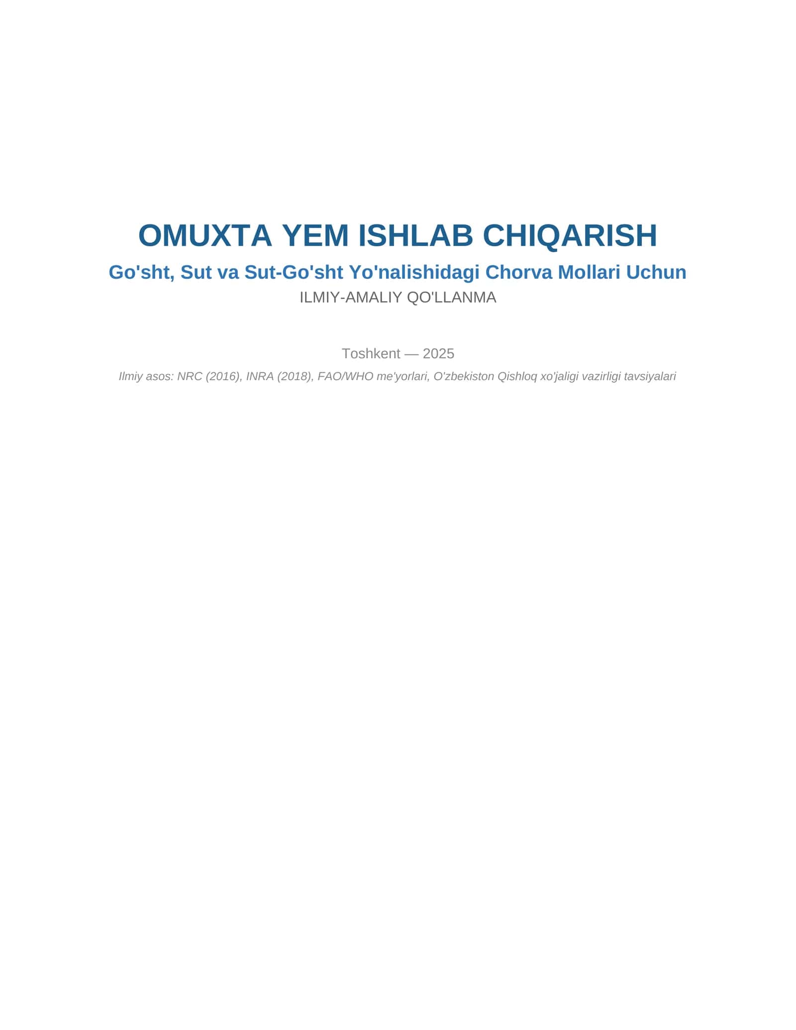 OMUXTA YEM ISHLAB CHIQARISH 1