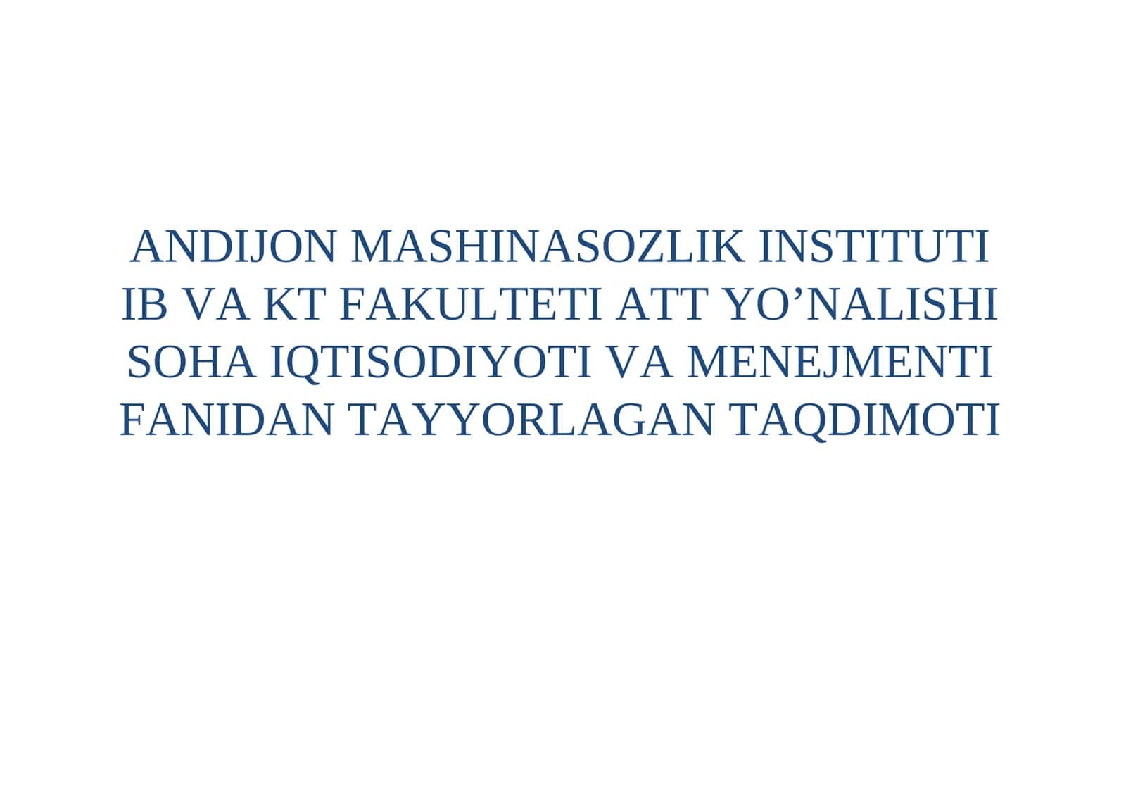 Innovatsion xarajatlarni boshqarish usullarini tahlil qilish 1