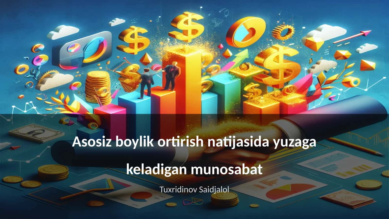 Asosiz boylik ortirish natijasida yuzaga keladigan munosabat 1