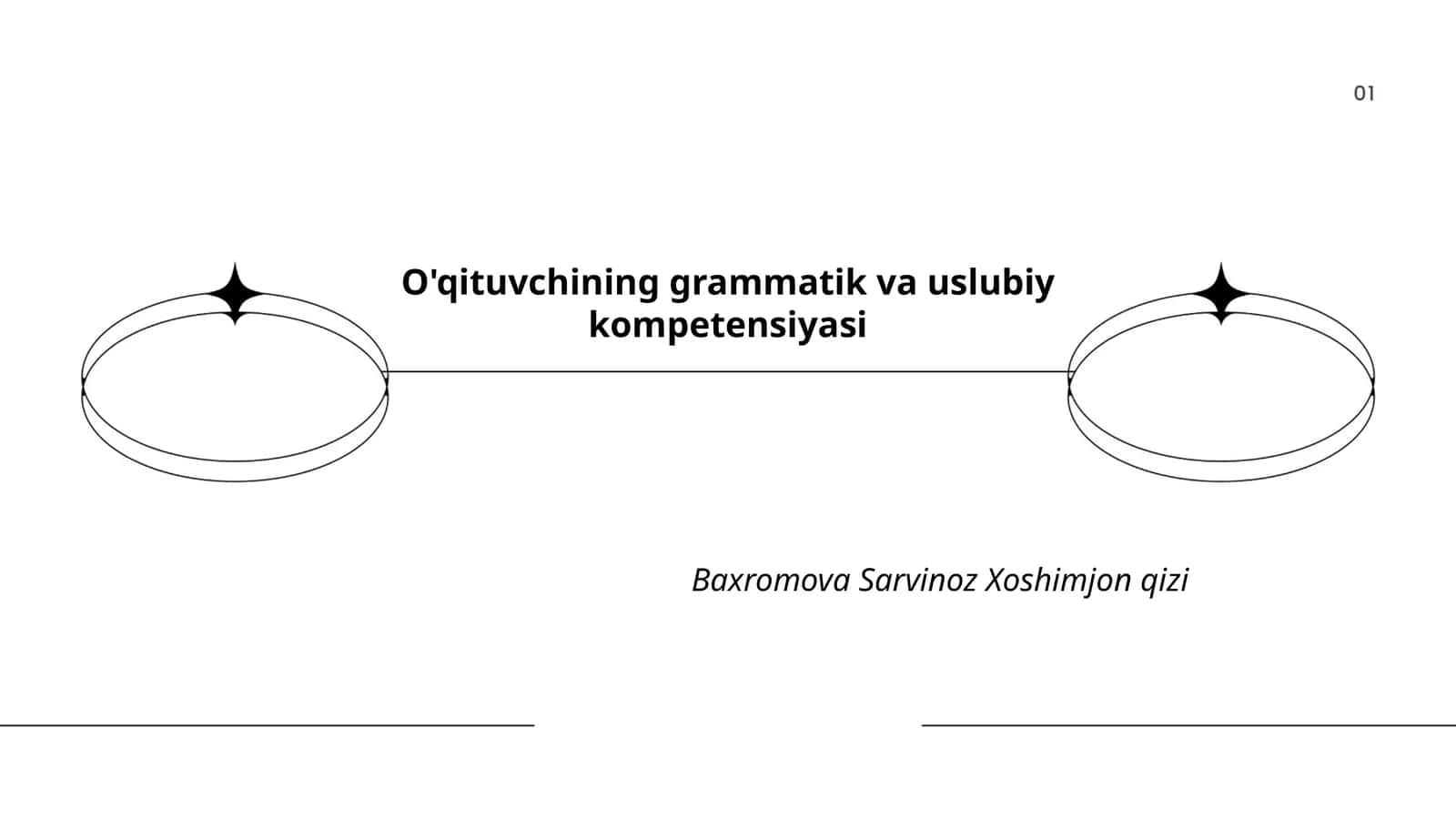 O'qituvchining grammatik va uslubiy kompetensiyasi 1