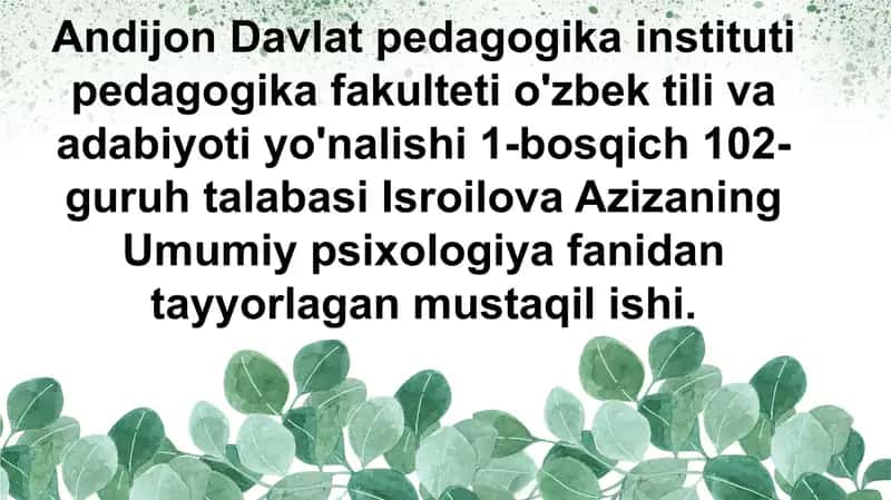 Oila Psixologiyasi 1