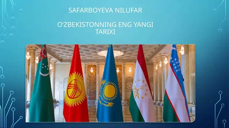 Oʻzbekistonning eng yangi tarixi 1