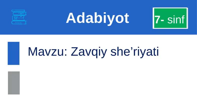 Ubaydulloh Zavqiy 1