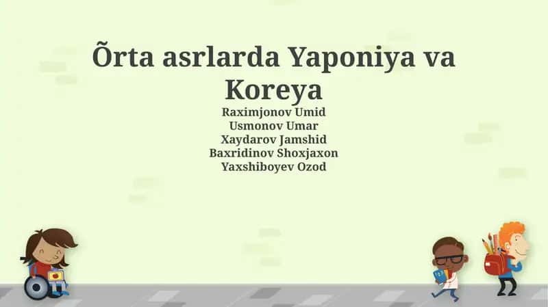 Yaponiya va Koreyaning o'rta asrlari: Siyosat, jamiyat va iqtisodiyot 1