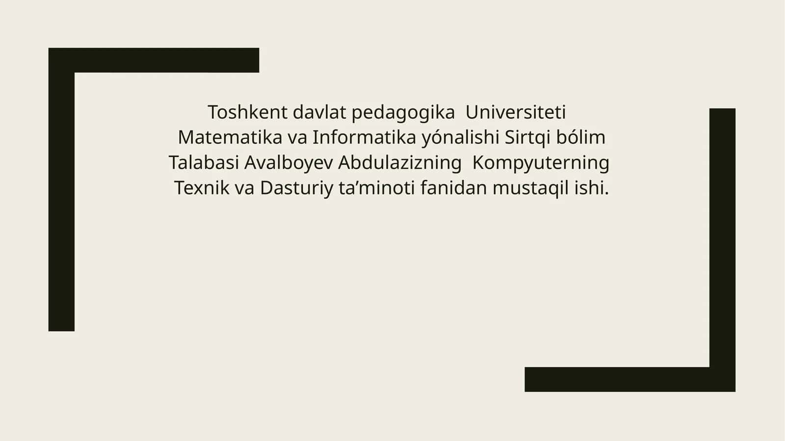 Sanoq tizimi:ikkilik,sakkizlik,ónlik,ón oltilik 1