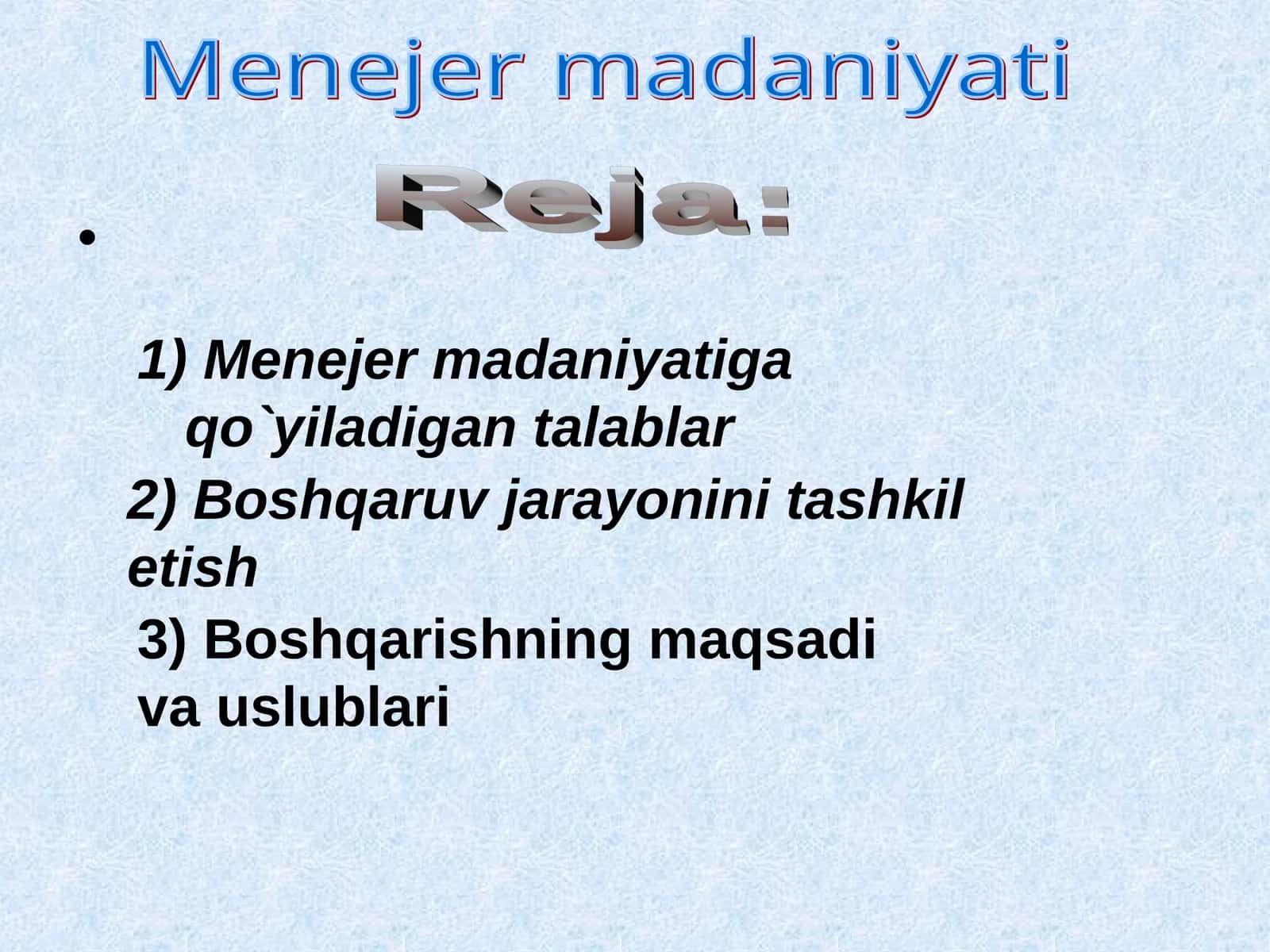 Menejer madaniyati 1